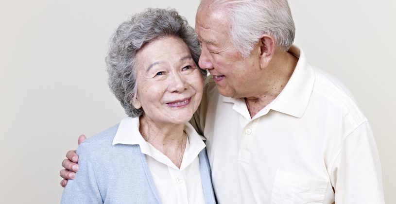 Senior Asian couple. It is important for caregivers to be cognizant of the role that diversity plays in dementia care.